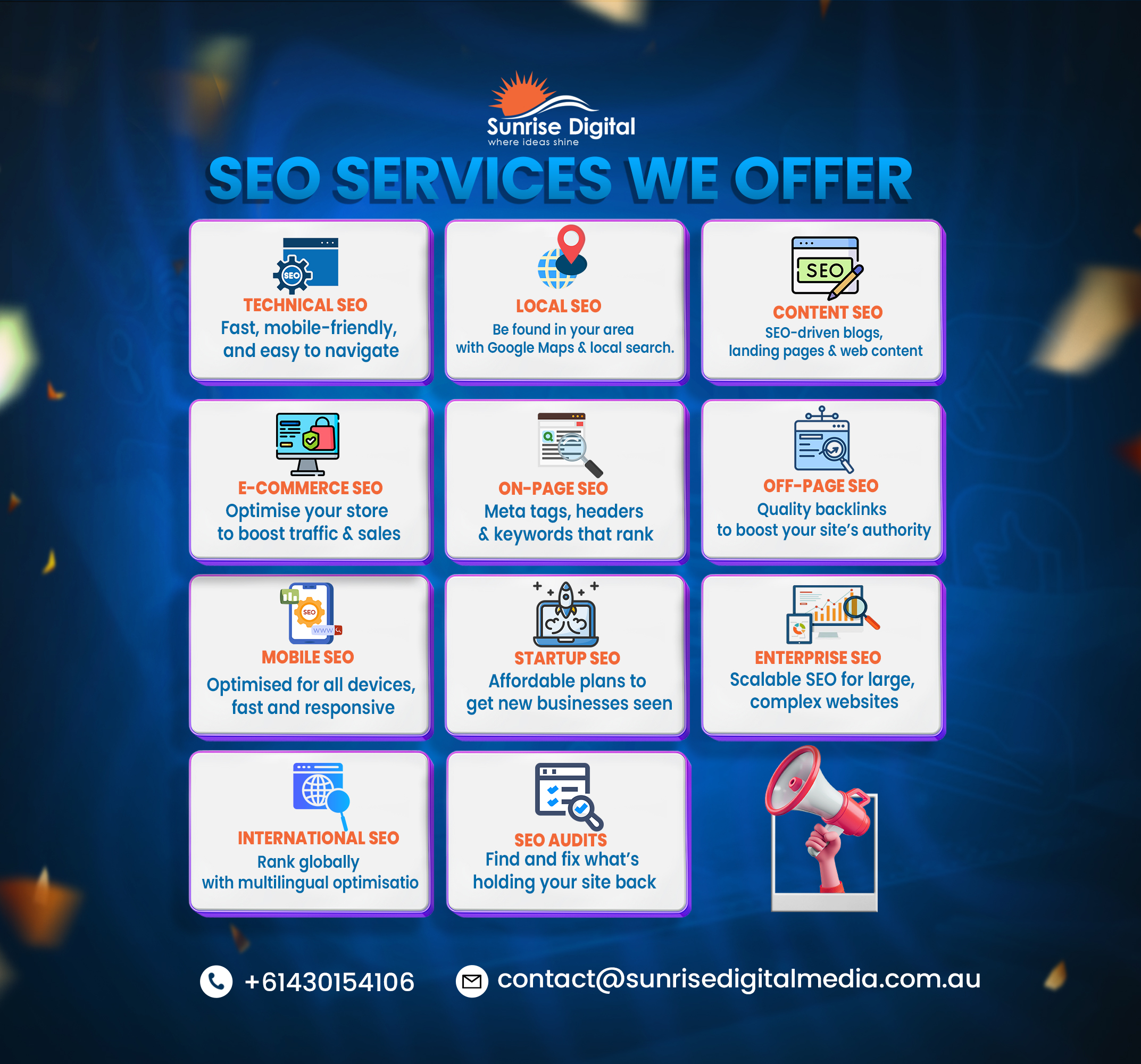 SEO Services Australia | Boost Your Online Presence with Sunrise Digital Media